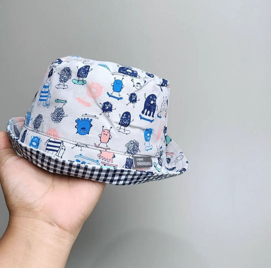 BUCKET HAT_A4212_MONSTER ASH GREY_58