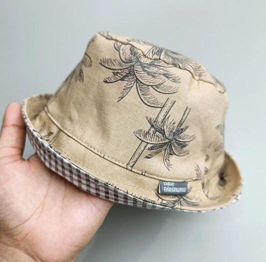 BUCKET HAT_A4269_POHON KELAPA VINTAGE_48